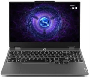 Lenovo LOQ 15IAX9 15.6-inch FHD Intel Core i5-12450HX 8GB RAM 512GB SSD RTX 2050 Win 11 Home Gaming Laptop